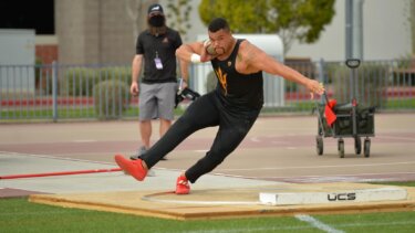 世界陸上2019ドーハ 男子砲丸投げに出場した選手のシューズ
