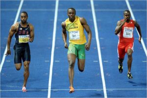 男子100m・200m世界記録保持者ウサイン・ボルト